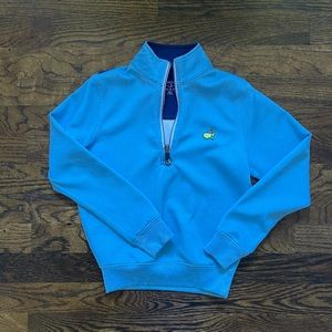 Master’s Kid 3/4 zip up pull over; size 5-7